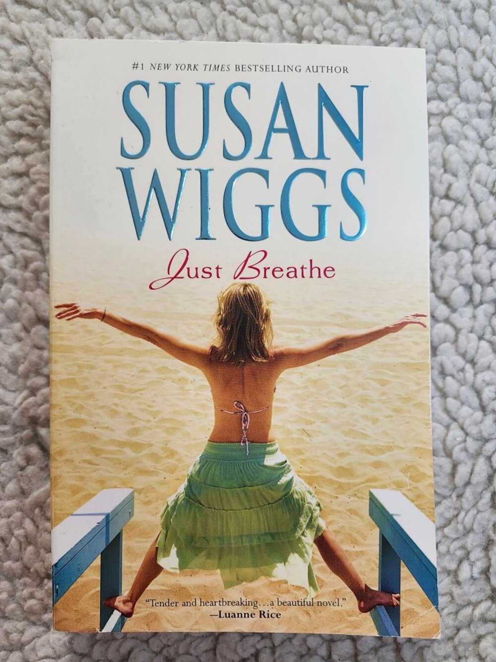 Susan Wiggs Just Breathe Paperback 2008 Harlequin MIRA Contemporary Romance
